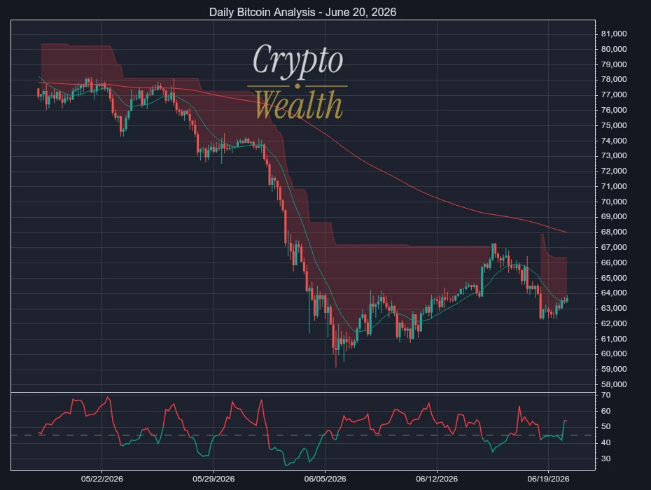 Bitcoin Analysis June 20, 2026: Sell Signal Into Weak Volume