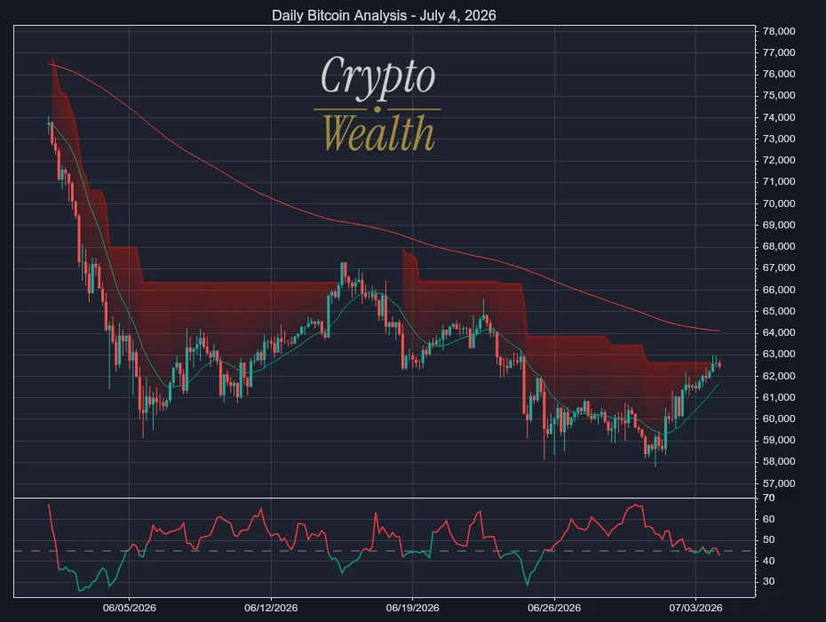 Bitcoin Analysis July 4, 2026: Sellers Press Orderly Pullback
