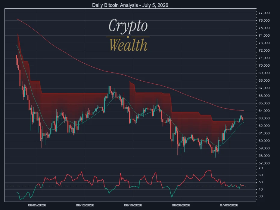 Bitcoin Analysis July 5, 2026: Sellers Pause After Drop
