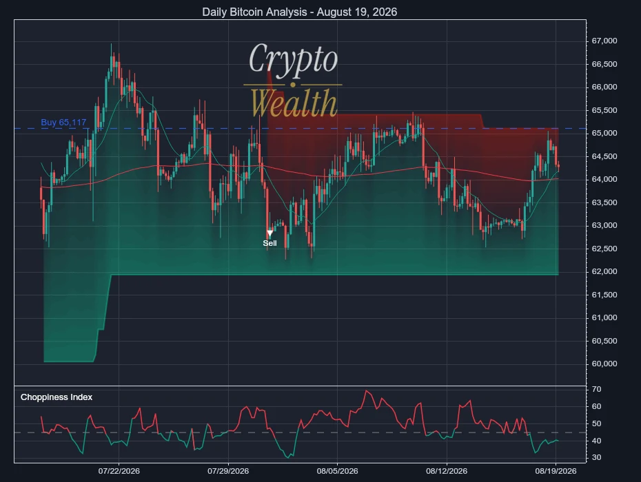 Bitcoin Analysis August 19, 2026: 837 Points From Buy